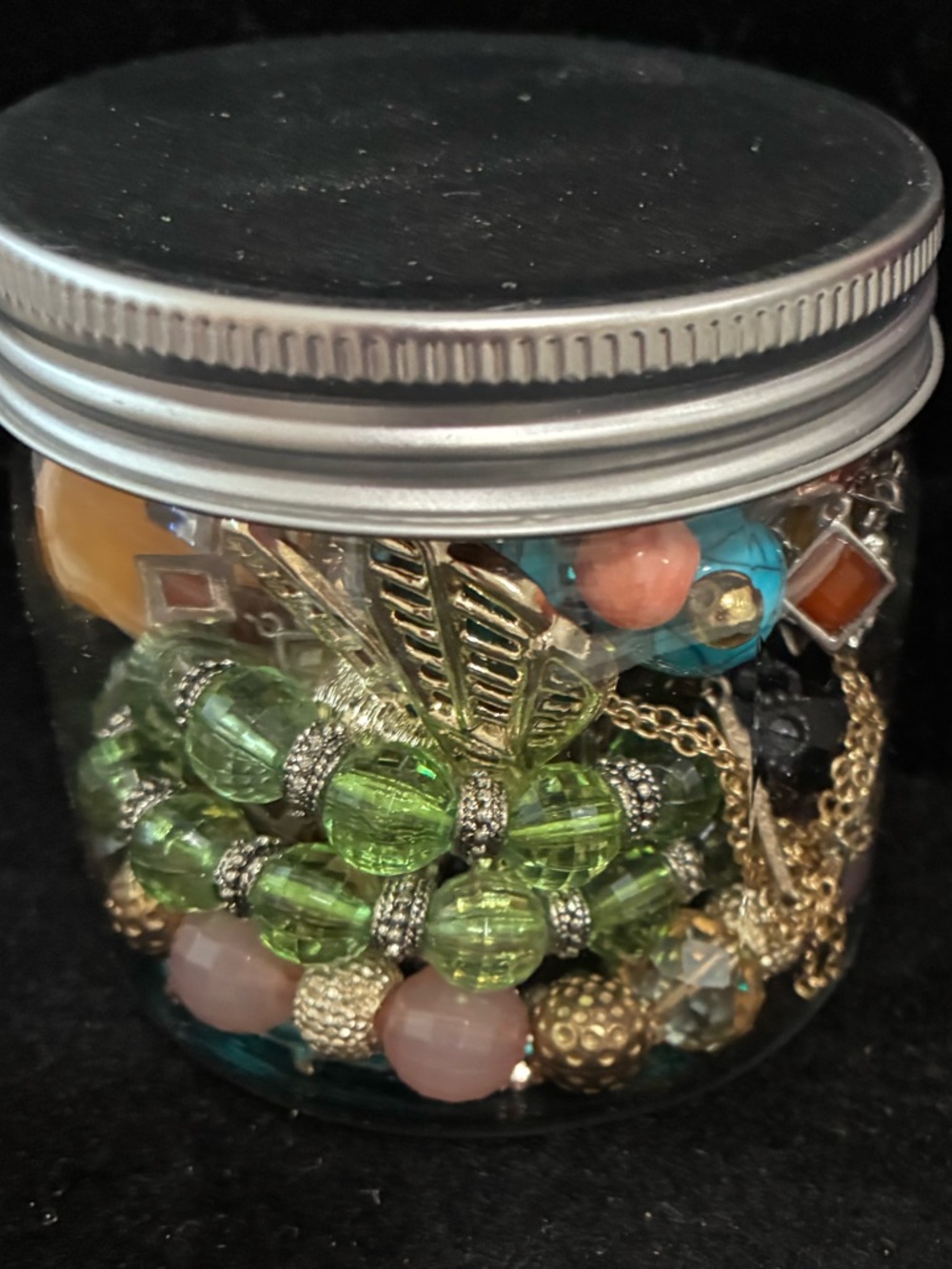 Jewelry Jar NWOT/EUC Vintage-Modern all wearable 12 pieces - Picture 2 of 5